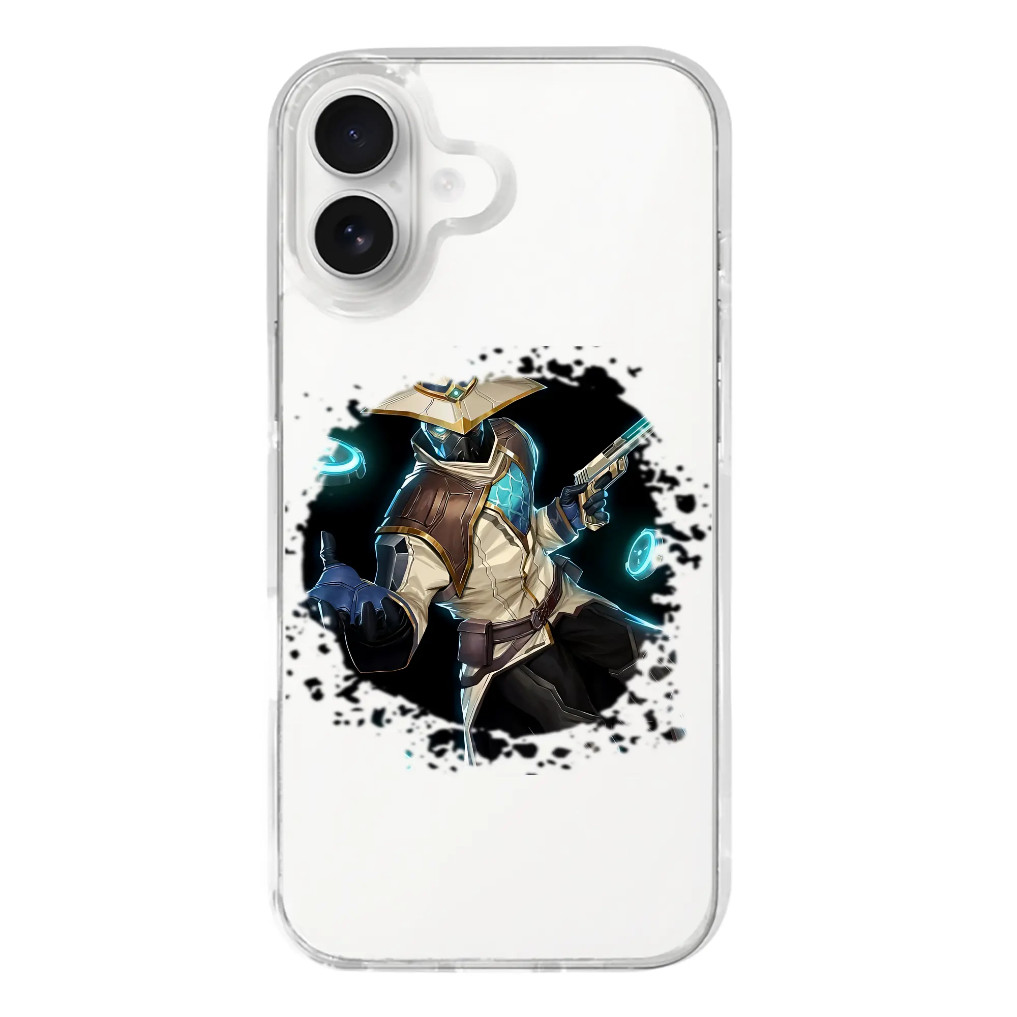 VALORANT グッズ,サイファー - iPhone 17シリーズ 透明スマホケース – 薄型・耐衝撃・精密フィット保護カバー